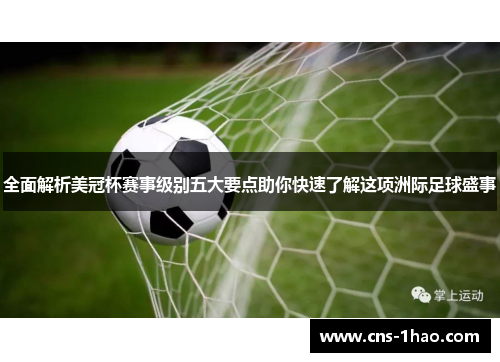 全面解析美冠杯赛事级别五大要点助你快速了解这项洲际足球盛事